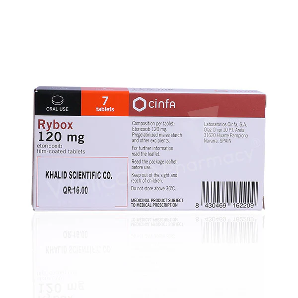 Rybox 120mg Tablets 7'S - Image 3