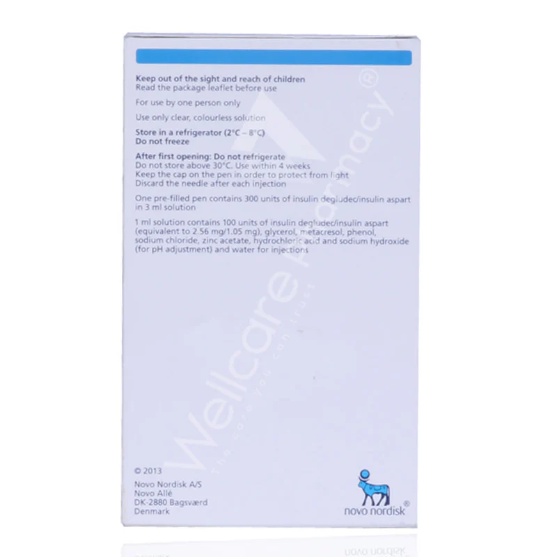Ryzodeg 100iu/Ml Flex Touch Prefil 5'S - Image 3