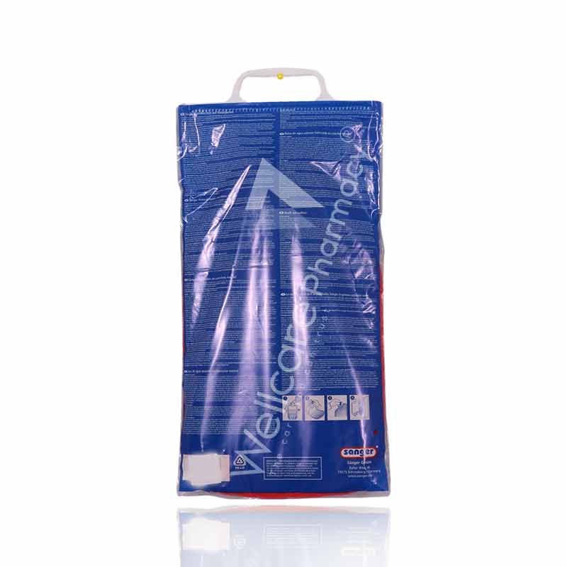 Sanger Classic Fleece Cover Hot Water Bag Red - Image 3
