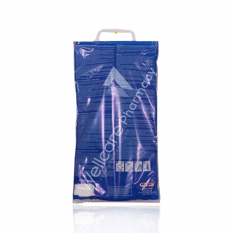 Sanger Contour Cover Hot Water Bag Blue-13388 - Image 3