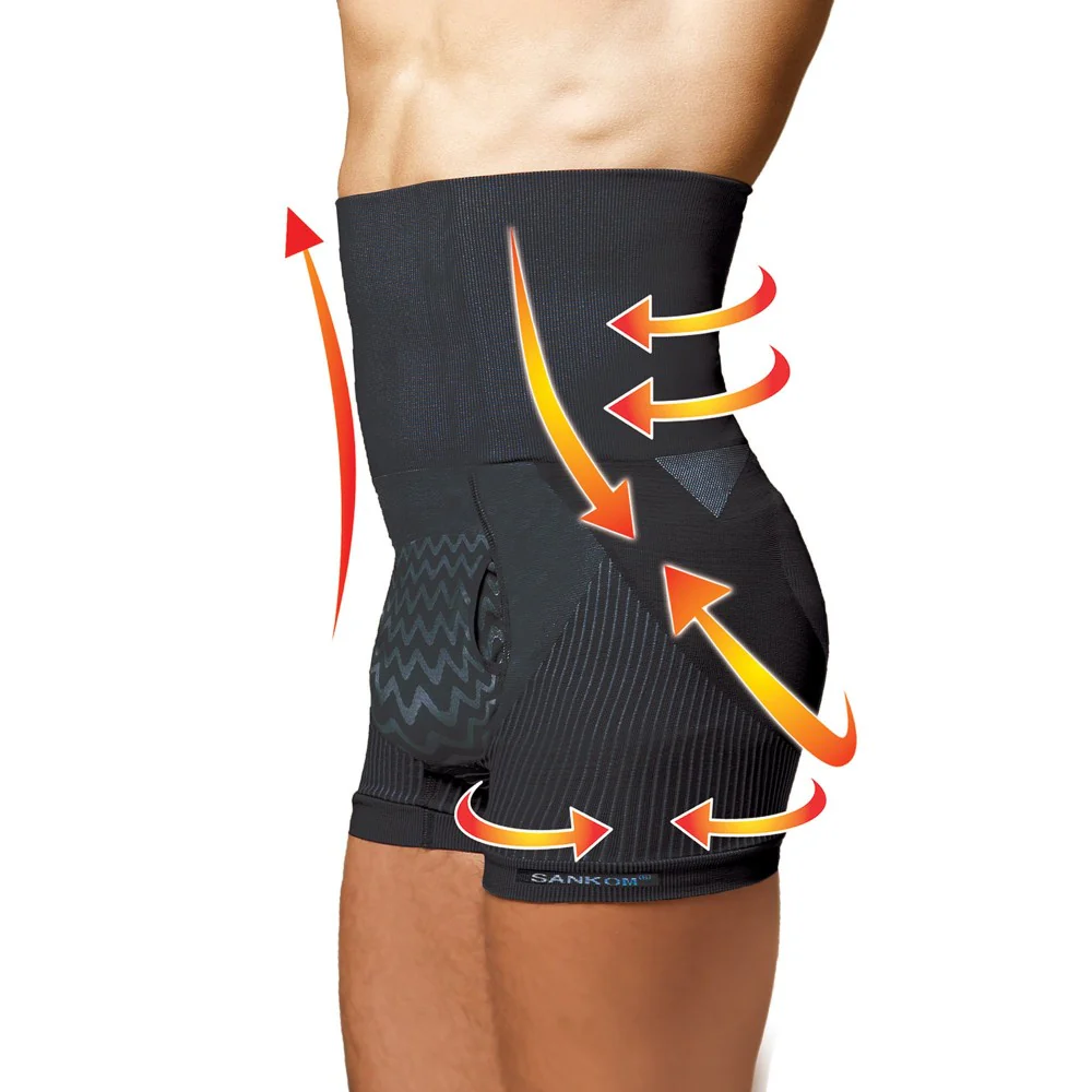 SANKOM ALOE VERA MEN SHAPER BLACK XL & XXL - Image 3