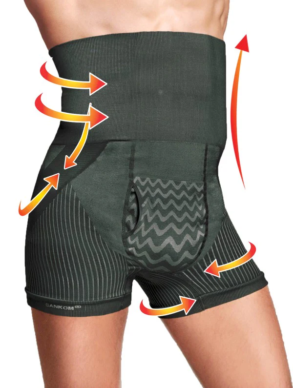 SANKOM ALOE VERA MEN SHAPER BLACK XL & XXL - Image 4