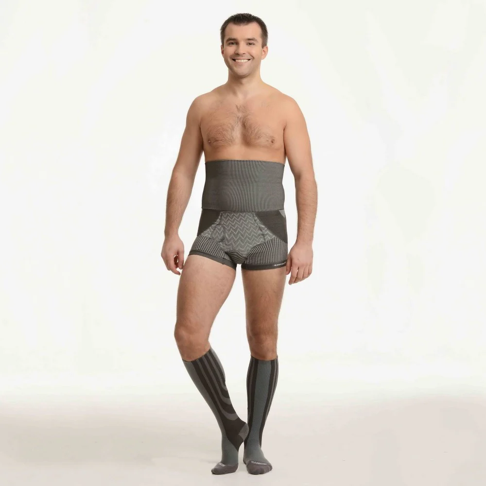 SANKOM BAMBOO MEN SHAPER GREY XL & XXL - Image 2
