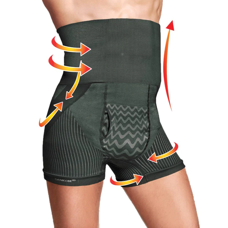 SANKOM CLASSIC MEN SHAPER BLACK MEDIUM AND LARGE - Image 3