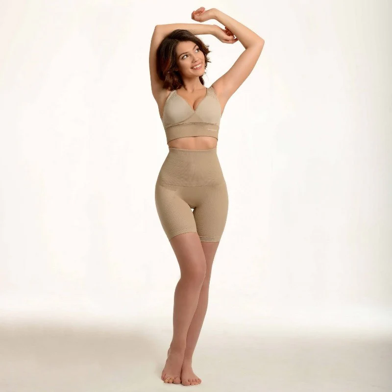 SANKOM FUNCTIONAL PATENT CLASSIC BRA PEACH L AND XL - Image 3