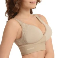 SANKOM FUNCTIONAL PATENT CLASSIC BRA PEACH XL AND XXL - Image 2