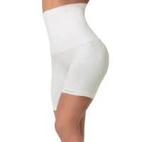 SANKOM PEARL FIBERS LUXURY SHORT SHAPER WOMEN XXL WHITE - Image 2