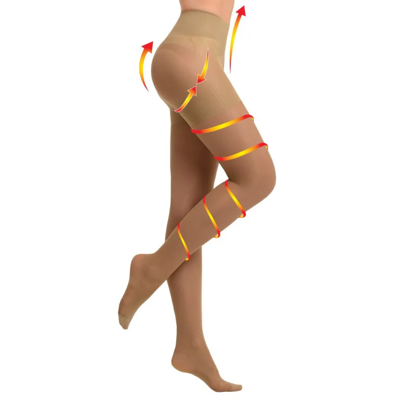 SANKON PANTYHOSE PATENTED BIEGE 5-6 SHAPER - Image 3