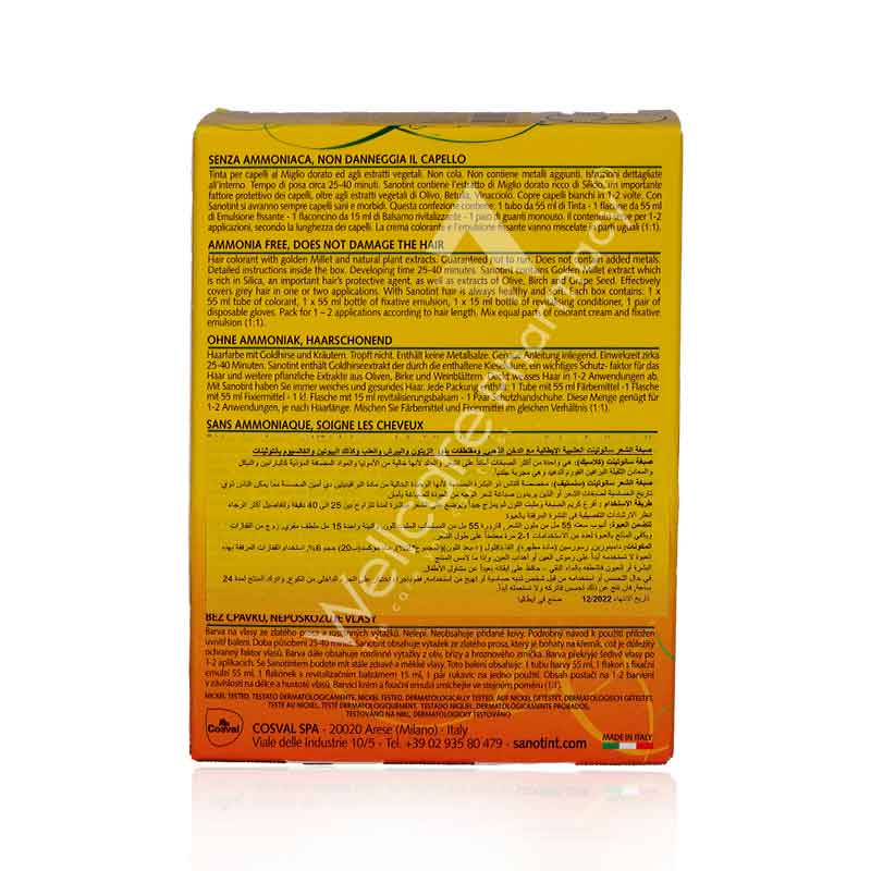 Sanotint 71 Natural Black Hair Colour 125ml - Image 3