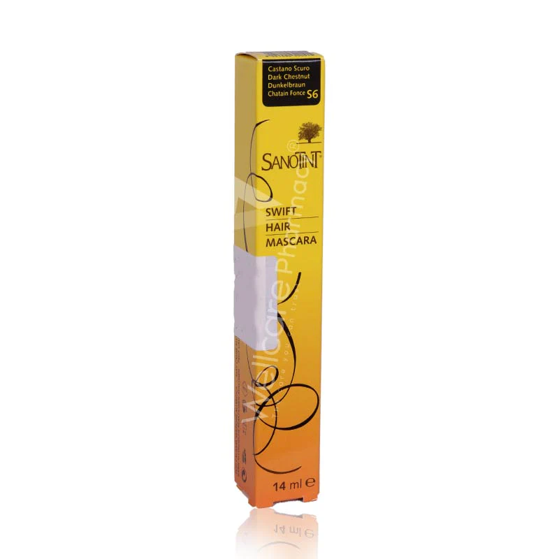 Sanotint S6 Dark Chestnut Swift Hair Mascara 14ml