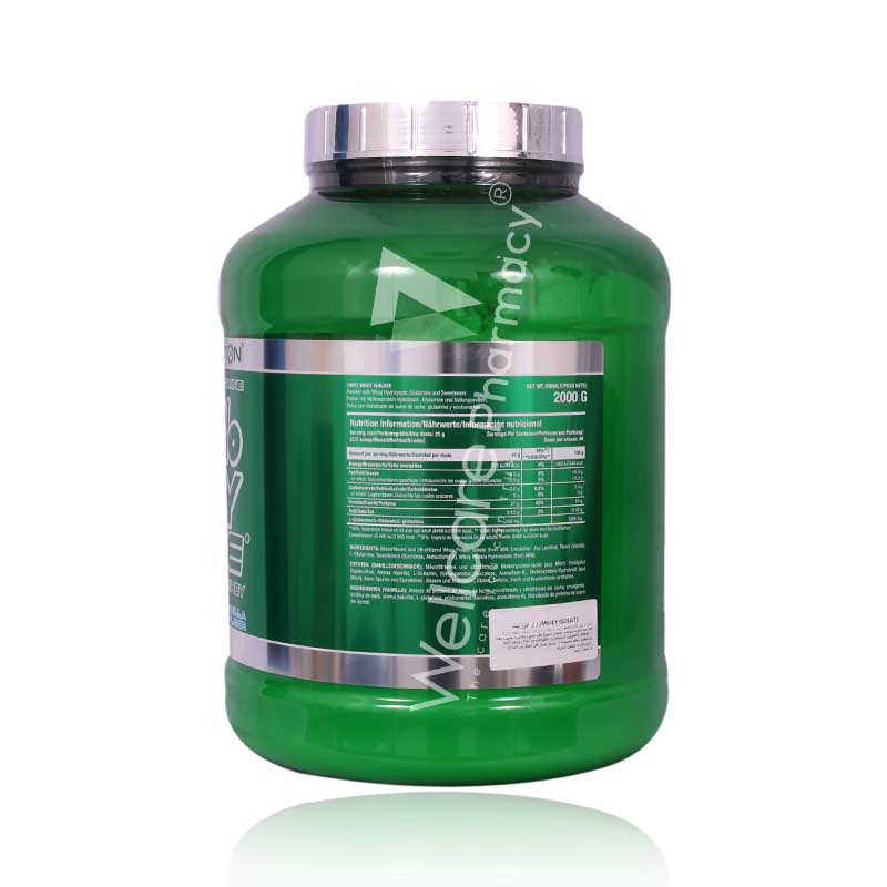 Scitec Nutrition 100%whey Isolate Vanilla Flavor 2000gm - Image 3