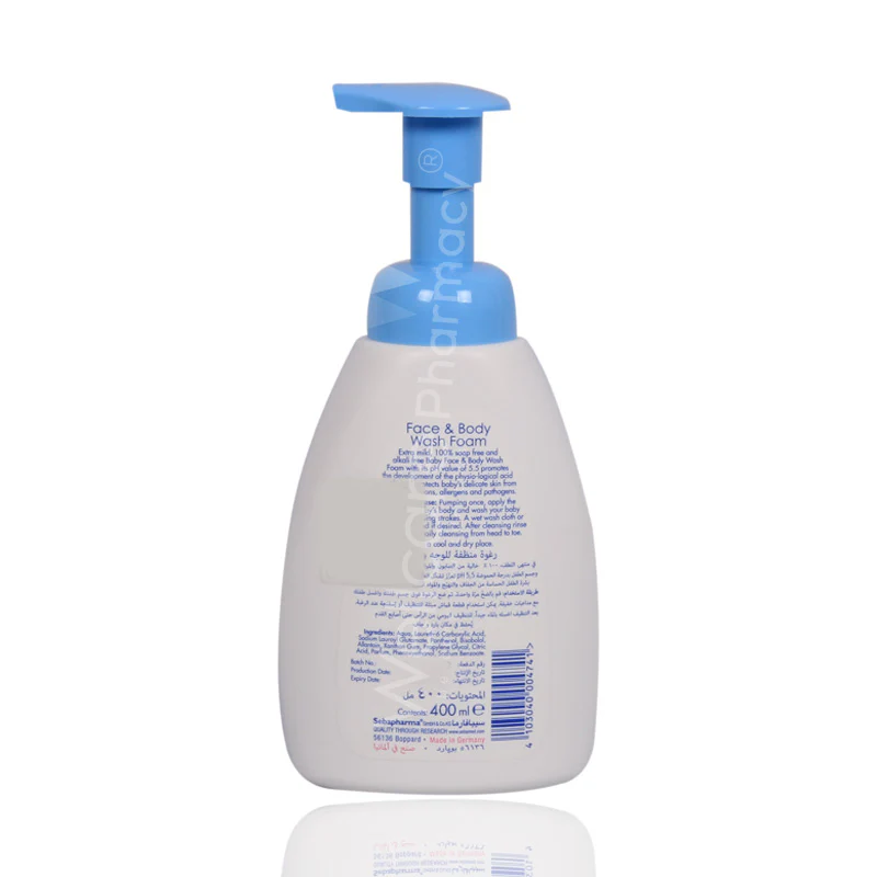Seba Med Face & Body Wash Foam 400ml - Image 3