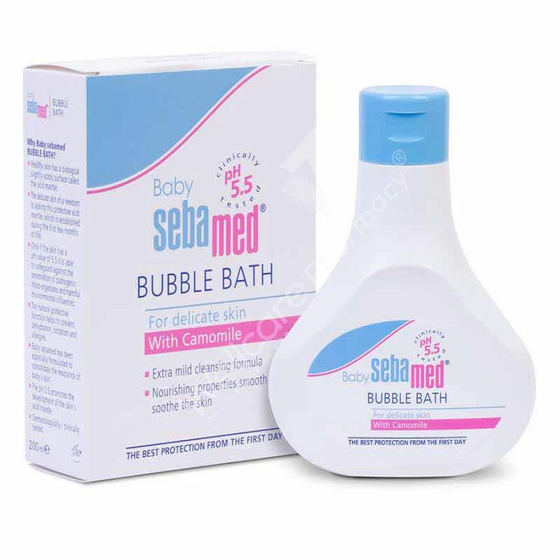Sebamed Baby Bubble Bath 200ml - Image 2