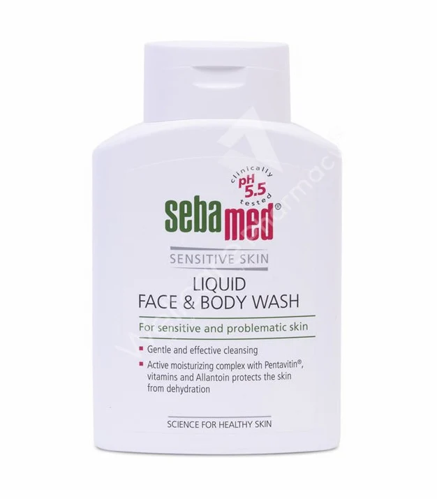 Sebamed Liquid Face & Body Wash W/Pump 300ml