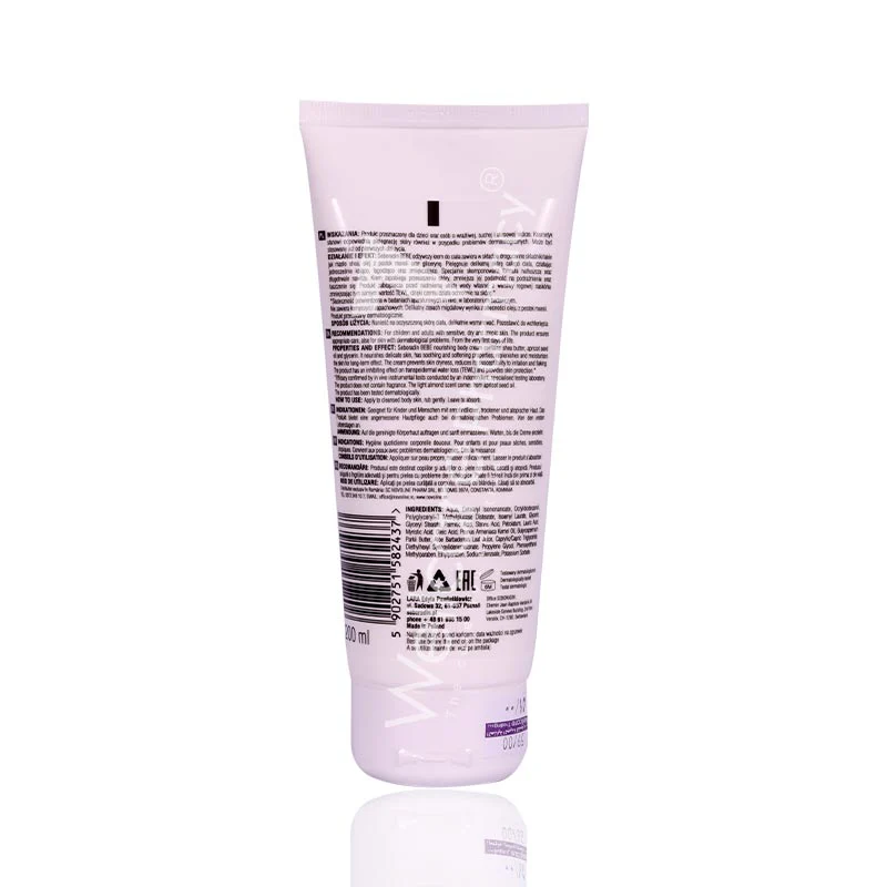 Seboradin Bebe Nourishing Body Cream 200ml - Image 2