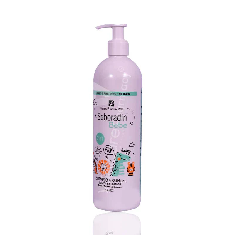 Seboradin Bebe Shampoo & Bath Gel For Kids 500ml