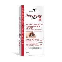 Seboradin Fito Cell Eyebrow And Eyelash Activator 6ml - Image 2
