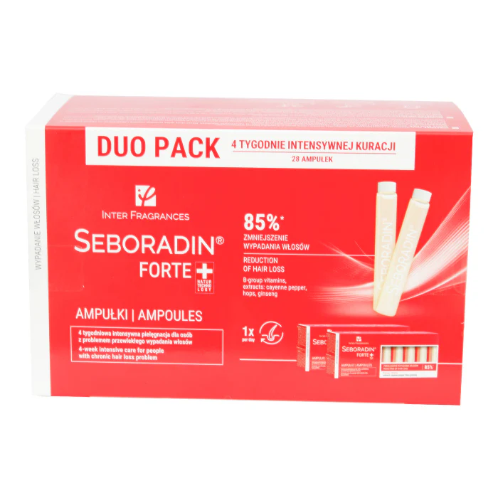 Seboradin Forte Ampoules Duo Pack 28x5.5ml