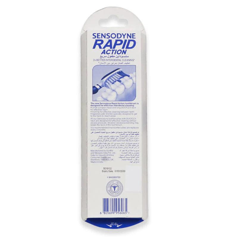 Sensodyne 1+1 Rapid Action Toothbrush Soft - Image 2