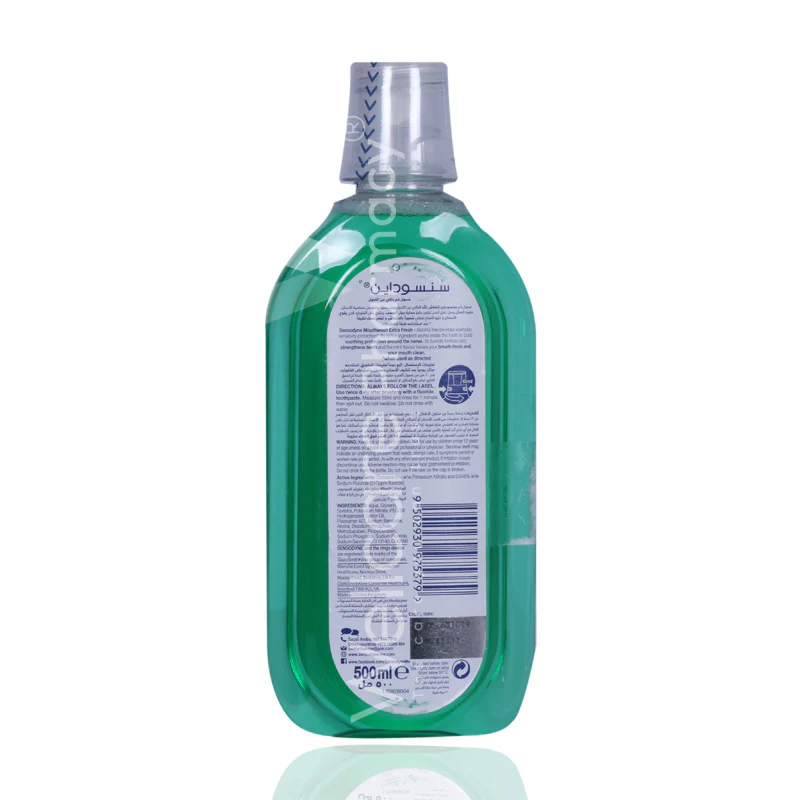 Sensodyne Extra Fresh Mouth Wash 500ml - Image 3