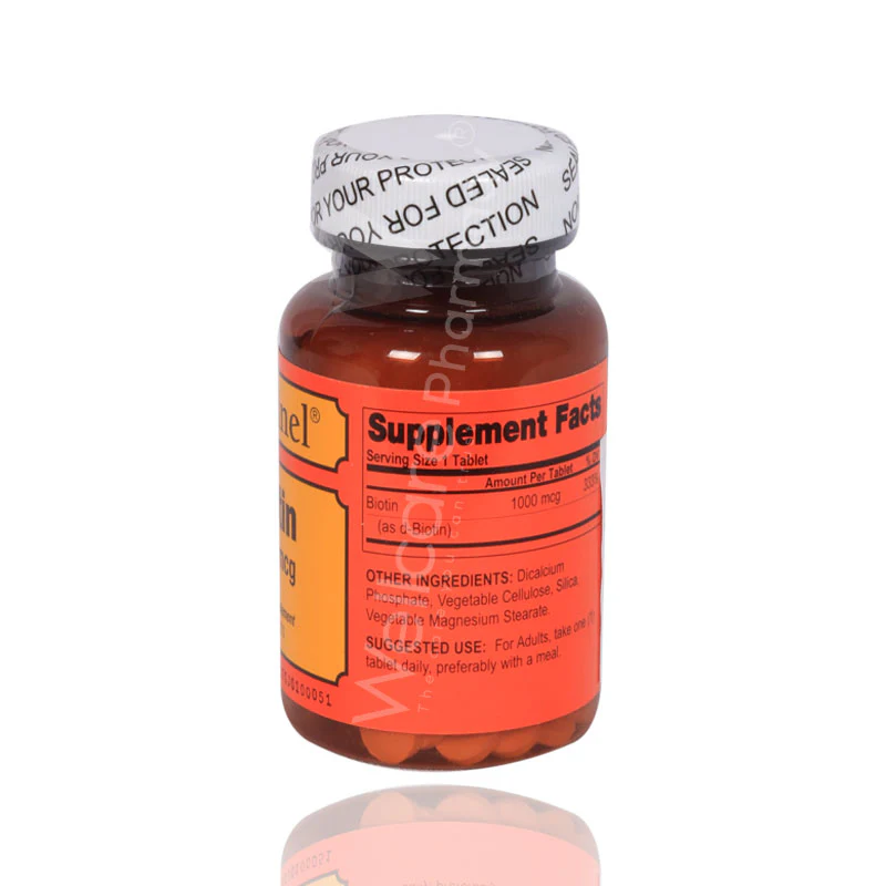 Sentinel Biotin 1000mcg Tablets 30'S - Image 3