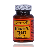 Sentinel Brewer'S Yeast 500mg Tablets 100'S - Image 2