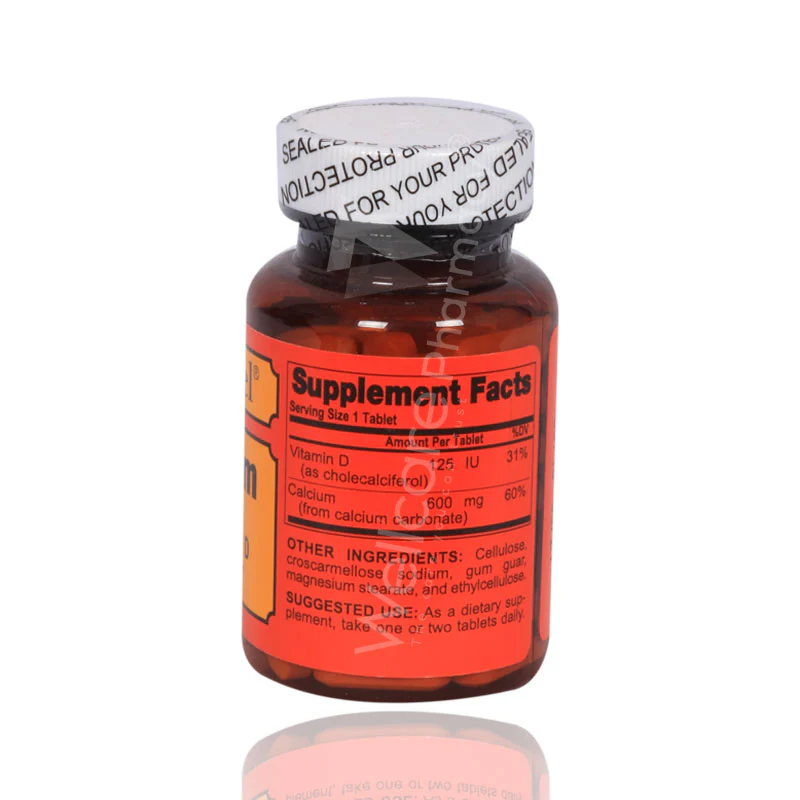 Sentinel Calcium 600mg Tablets 60'S - Image 3