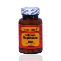 Sentinel Calcium + Magnesium + Zinc Tablets 100'S - Image 2