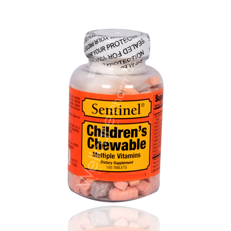 Sentinel Children Chewable Multiple Vitamins Tablets 100'S