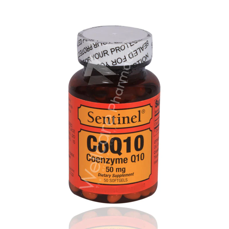 Sentinel Coenzyme Q10 Tablets 50mg 50'S