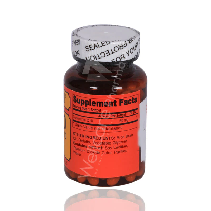 Sentinel Coenzyme Q10 Tablets 50mg 50'S - Image 3