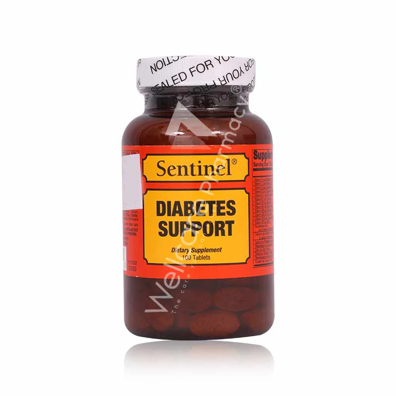 Sentinel Diabetes Support Tablets 100'S