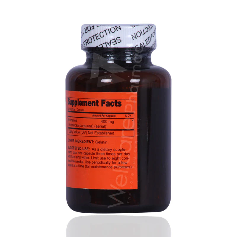 Sentinel Echinacea 400mg Capsules 100'S - Image 3