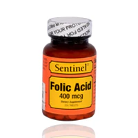 Sentinel Folic Acid 400mcg Tablets 250'S - Image 2