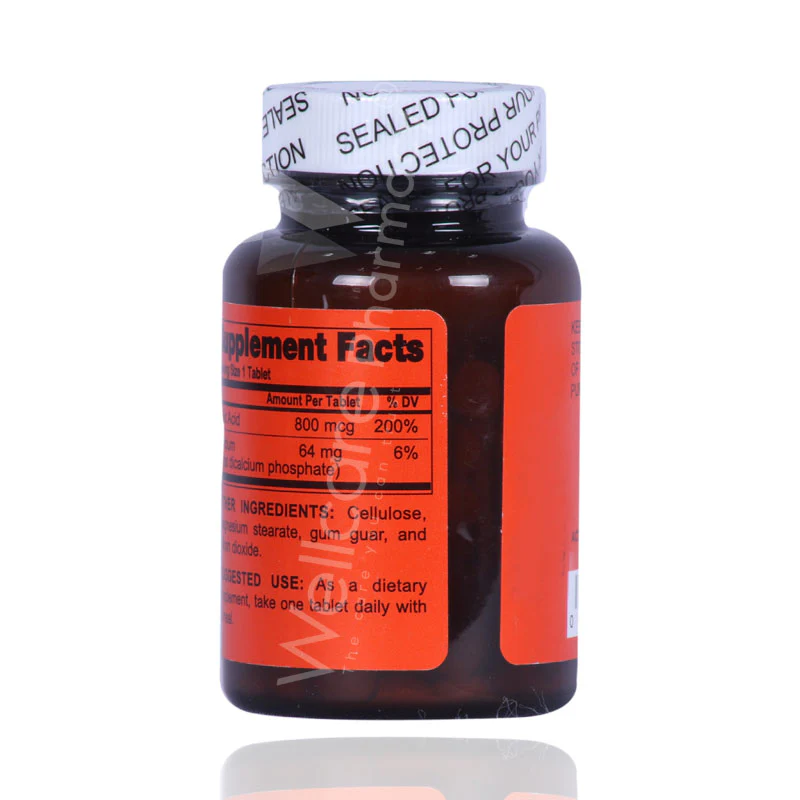 SENTINEL FOLIC ACID 800MCG TAB 250'S - Image 3
