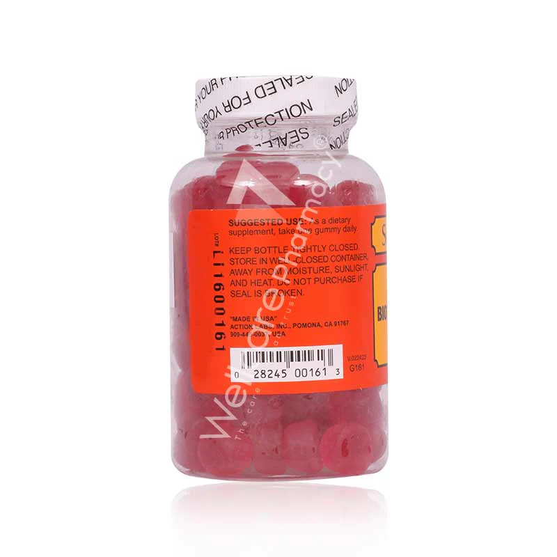 Sentinel Gummy Biotin 5000mcg Gummies 100'S - Image 3