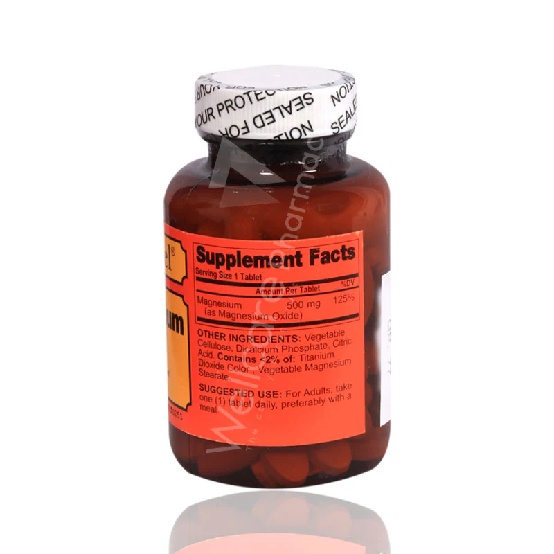 Sentinel Magnesium 500mg Tablets 100'S - Image 3