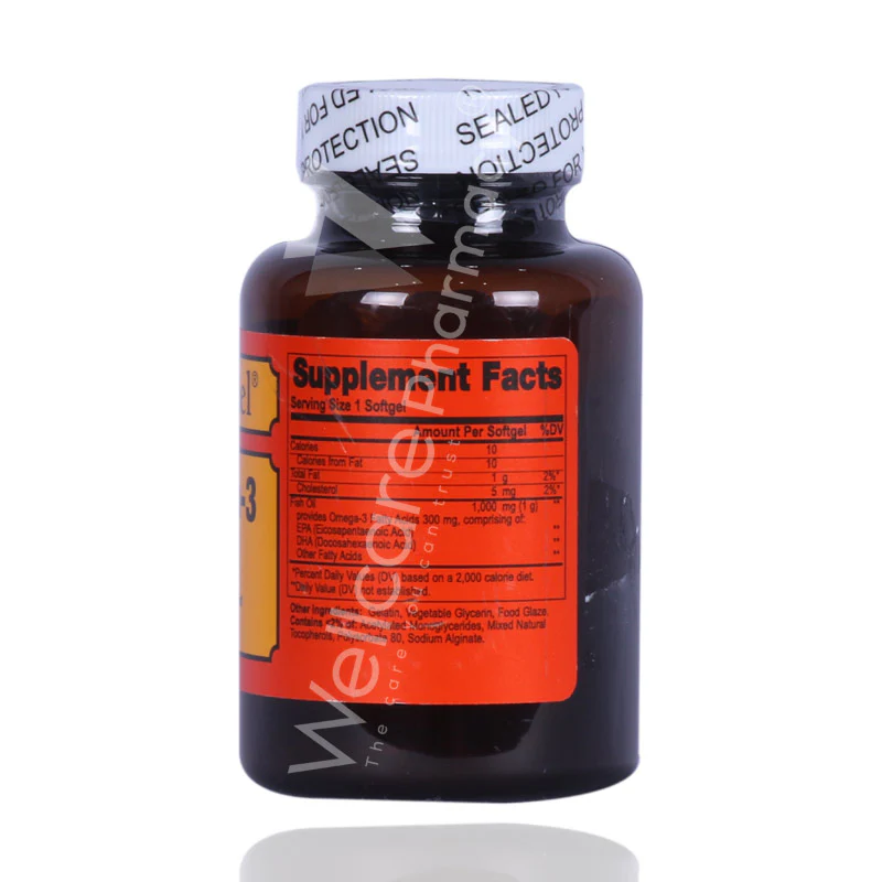 Sentinel Omega-3 Fish Oil Capsules 60'S - Image 3