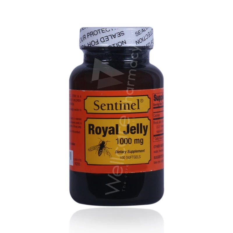 Sentinel Royal Jelly 1000mg Softgel 100'S
