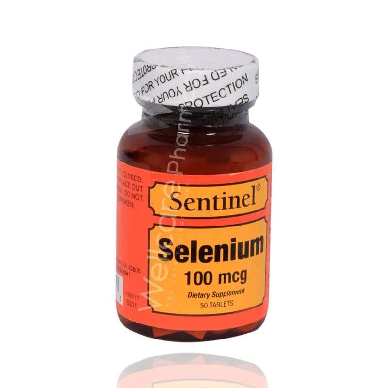 Sentinel Selenium 100mcg Tablets 50'S