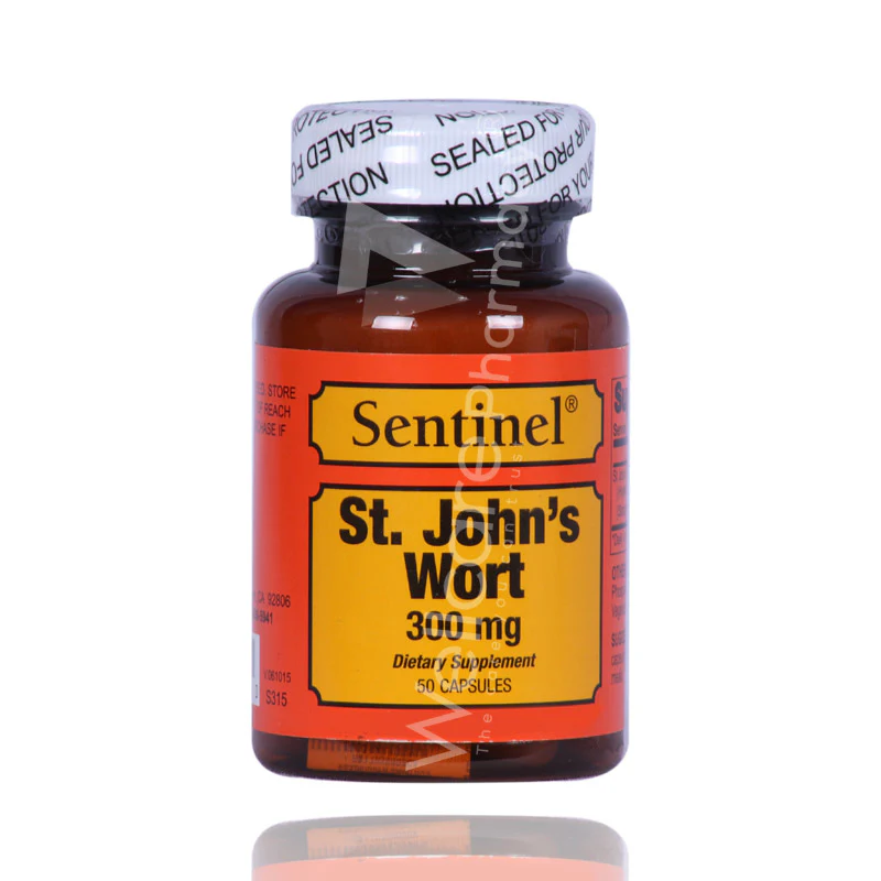 Sentinel St.John'S Wort 300mg Capsules 50'S