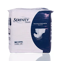 Serenity Fitted Brief Classic Extra Diaper Xl 15'S - Image 2