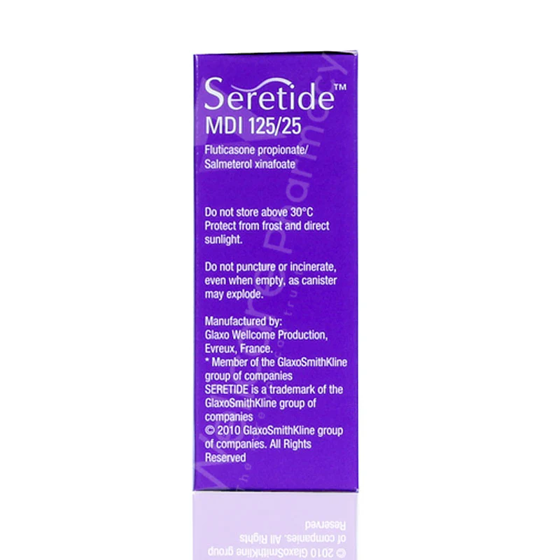 Seretide 125/25mcg Evohaler - Image 3