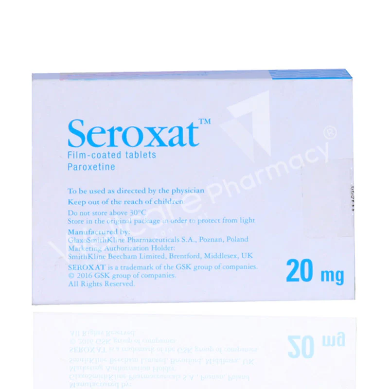 Seroxat 20mg Tablets 30'S - Image 3