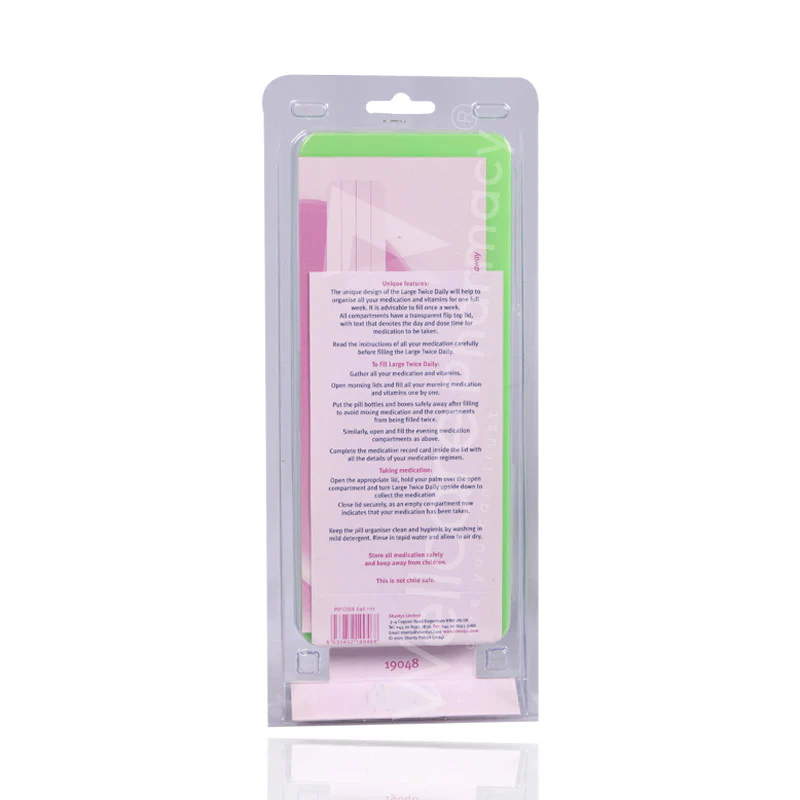 Shantys Pillmate Large Twice Daily Weekly Dispenser - Image 3