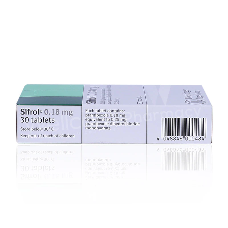 Sifrol O.18mg/25mg Tablets 30'S - Image 3