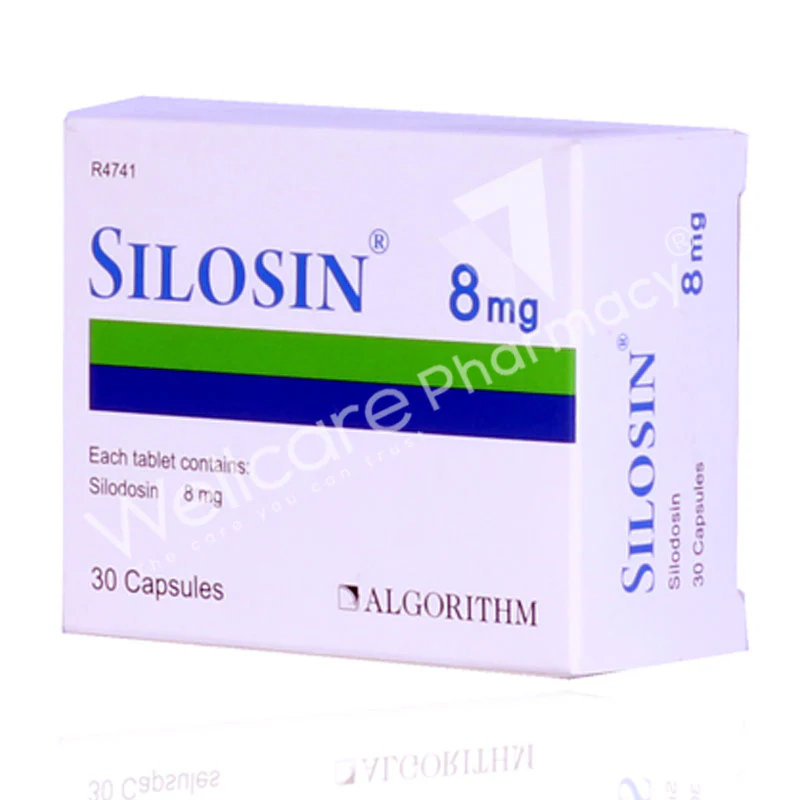 Silosin 8mg Capsules 30'S