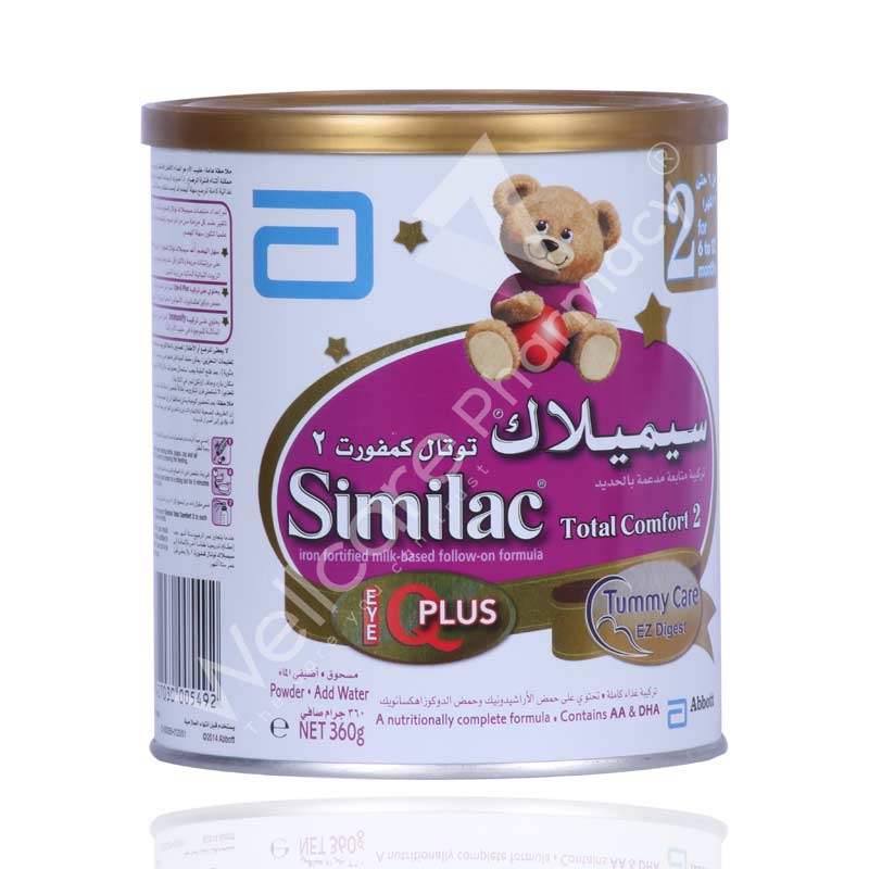 Similac No2 Total Care Comfort M/Pow 360g Cnc - Image 2