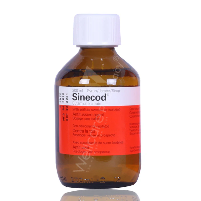 Sinecod Syrup 200ml - Image 3