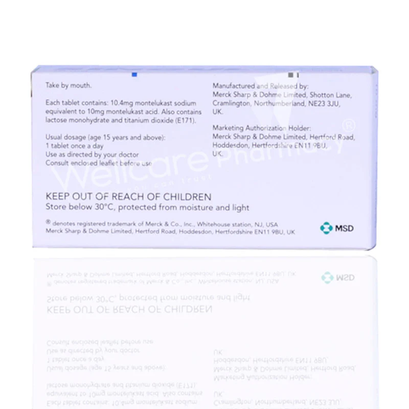 SINGULAIR 10MG TAB 4 X 7= 28'S - Image 3